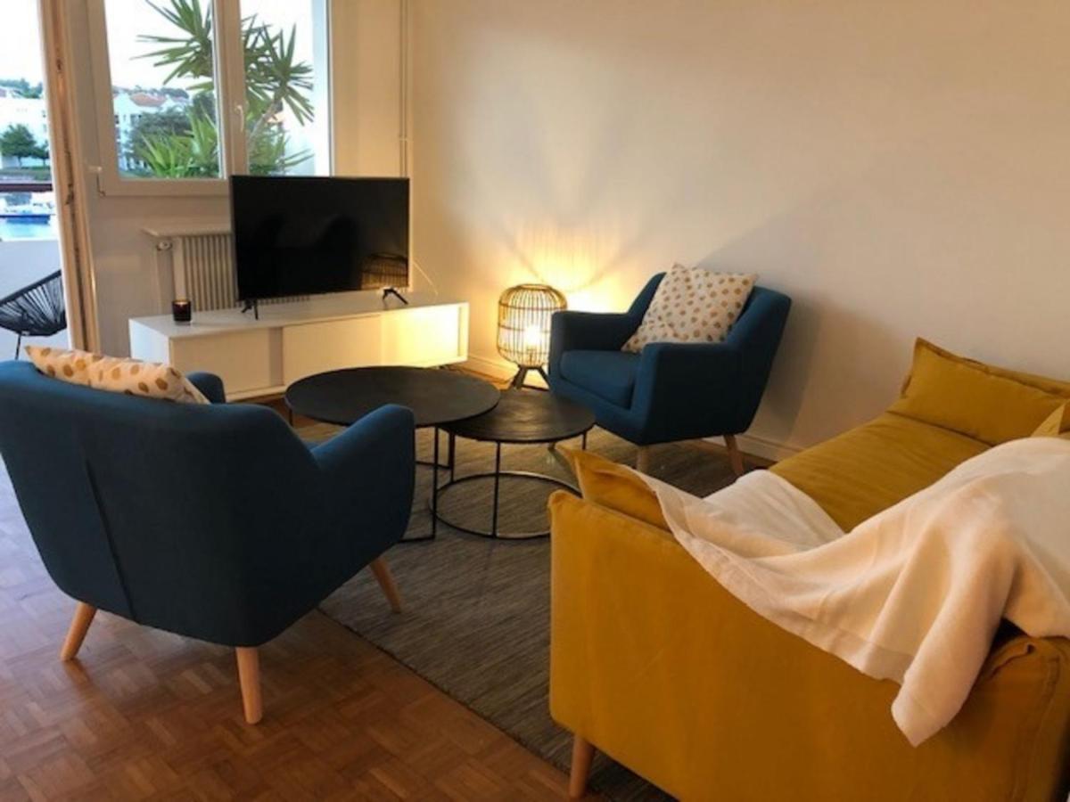 Ciboure : T4 Spacieux Avec Balcon Et Veranda, Proche Golf - Fr-1-239-554 Exteriér fotografie
